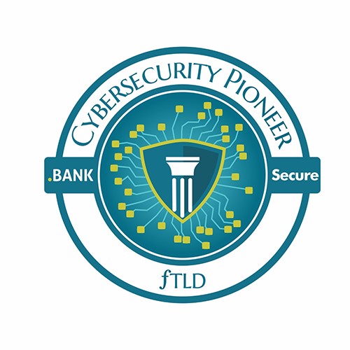 Cybersecurity blue badge